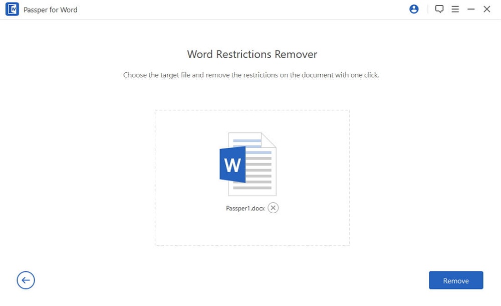 word restrictions remover